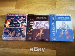 3 Blu-ray Sets Disney Collector New Lion King Trilogy + 1-2 + The Bambi