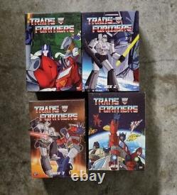 4 BOX SET 6 DVD TRANSFORMERS BOX 1 to 4 WARNING MISSING DVD 17