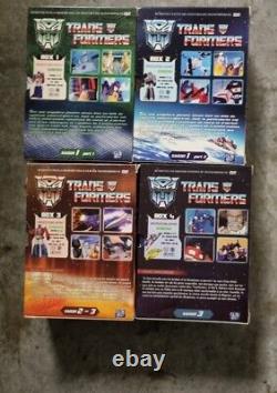 4 BOX SET 6 DVD TRANSFORMERS BOX 1 to 4 WARNING MISSING DVD 17