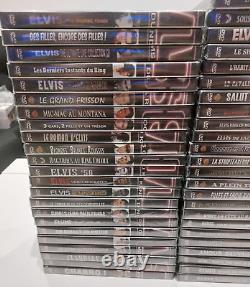 47 new Elvis Presley DVDs still in blister packaging