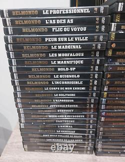 49 Belmondo DVDs + 47 Booklets