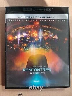 4K BLU RAY + standard CLOSE ENCOUNTERS OF THE THIRD KIND 40th Anniversary Edition