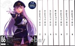 86 Eighty-Six Vol. 1 8 SET Complete Limited Production Edition Blu-ray Anime