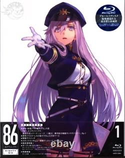 86 Eighty-Six Vol. 1 8 SET Complete Limited Production Edition Blu-ray Anime