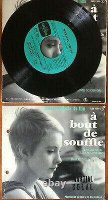 A Souffle 45 Vinyl Towers Belmondo, Seberg, Godard