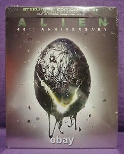 Alien 4k Ultra Hd + Blu-ray-edition Limited Steelbook 40th Anniversary New