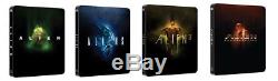 Alien Quadrilogy Blu Ray Steelbook Rare- Zavvi
