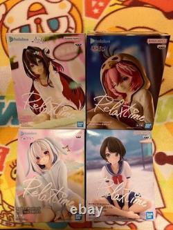 Anime Mixed set OVERLORD Sonico hololive etc. Lot of 10 girl figurines