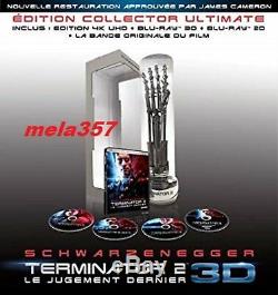 Arm Terminator 2 Blu-ray Uhd 3d New 5053083125882 Limited Edition Numbered