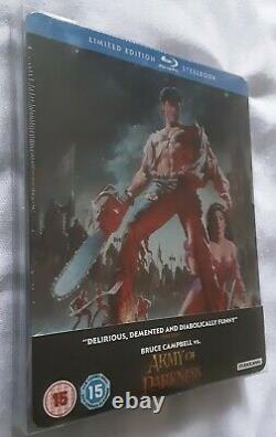 Army Of Darkness Steelbook Zavvi Uk Blu-ray New Under Blister Ultra Rare