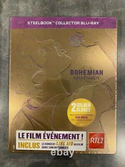 BOHEMIAN RHAPSODY RAMI MALEK / film in STEELBOOK COLLECTOR BLU-RAY zone B