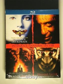 BOX SET 4 BLU-RAY COMPLETE HANNIBAL LECTER French Edition NEW RARE