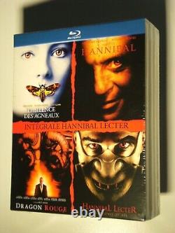 BOX SET 4 BLU-RAY COMPLETE HANNIBAL LECTER French Edition NEW RARE