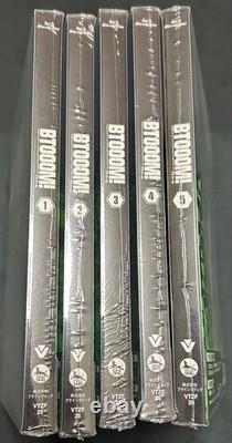 BTOOOM! Complete Blu-ray set, all 5 volumes unopened, slight wear