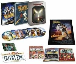 Back To The Future Trilogy Box Set Collector Flux Capacitor Blu-ray DVD