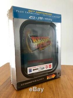 Back To The Future Trilogy Collector Flux Capacitor Goodies New Blister
