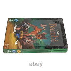 Bambi Steelbook Blu-ray Disney 2014 Zavvi Limited Edition Region Free En