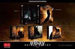 Batman Begins / Dark Knight / Rises / Bluray Steelbook 1 Click Boxset Hdzeta Pre Order