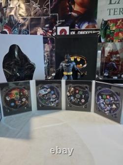 Batman Collection Blu-ray/DVD: 4 Films + Joker Steelbook + 30 cm Batman Statue