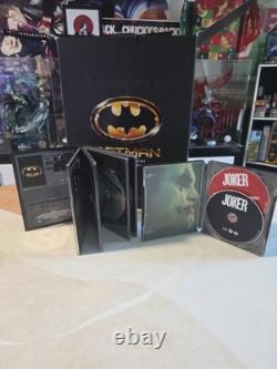 Batman Collection Blu-ray/DVD: 4 Films + Joker Steelbook + 30 cm Batman Statue