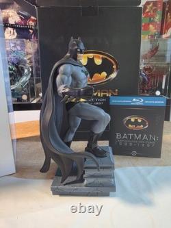 Batman Collection Blu-ray/DVD: 4 Films + Joker Steelbook + 30 cm Batman Statue
