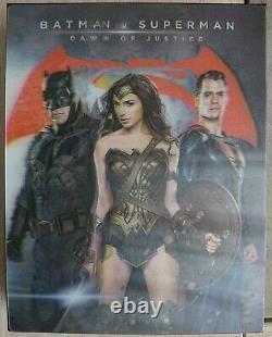 Batman V Superman Hdzeta Lenticular Slip Exclusive Steelbook Super Rare