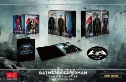 Batman V Superman One Click Boxset 2x Fullslip Steelbook Edition Hdzeta Neuf Pre