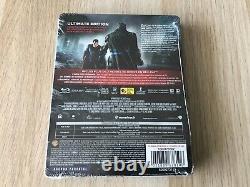 Batman V Superman Ultimate Edition 4K UHD Blu-Ray Steelbook with Jim Lee Art New