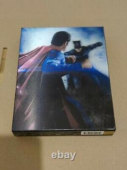 Batman Vs Superman Double Lenticular 3d Blu-ray Steelbook Hdzeta