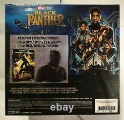 Black Panther Box Limited Edition Exclusive Collector Amazon. Fr 4k Blu-ray