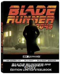 Blade Runner 2049 4K + Blu-ray + Blu-ray bonus SteelBook Edition NEW