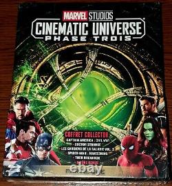 Blu Ray Box Set Marvel Studios Cinematic Universe Phase 3.1 / 5 New Films