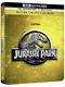 Blu-ray Jurassic Park 4k Ultra Hd + Blu-ray Steelbook Edition New