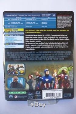 Blu Ray Steelbook Avengers French Edition Auchan New New & Sealed