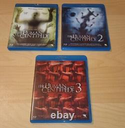 Blu Ray Trilogy Human Centipede 1 Human Centipede 2 Human Centipede 3