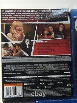 Blu-ray 4k + Blu-ray Integrale Scream 1 / 2 / 3 / 4 / 5 Edition Française Neuf