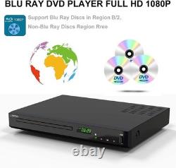 Blu-ray DVD Player for TV, LP-100 Multizone CD Player with Built-in PAL/NTSC Blu-ray DVD Player for TV, LP-100 Multizone CD Player with Built-in PAL/NTSC