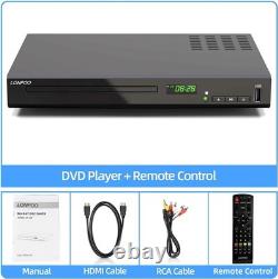 Blu-ray DVD Player for TV, LP-100 Multizone CD Player with Built-in PAL/NTSC