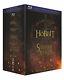 Blu-ray & Hobbit Lord Of The Rings Trilogy Box Long New Versions