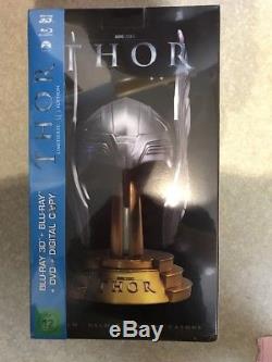 Blu-ray + Steelhead + Helmet Thor Rare Oop Sealed Mint / Under Scello
