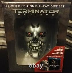 Blu-ray Terminator Genisys Collector's Edition Limited Endoskull Blu-ray 3d New