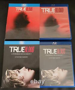 BluRay True Blood Complete Seasons 1 to 7 HBO TV Series Blu-ray French Rare Vampire