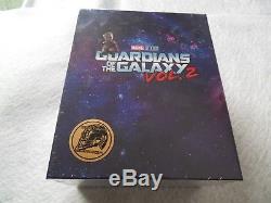 Blufans One Click Guardians Of Galaxy 2 Wea 2d / 3d Blu-ray Steelbook's