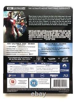 Bluray Steelbook Uhd 4k Marvel Trilogy Iron Man Zavvi
