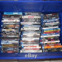 Bluray Very Big Personal Batch Of 100 Br Blu-ray 3d Cabinet