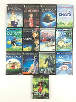 Box Lot 13 DVD Hayao Miyazaki / Studio Ghibli Collection
