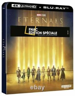 Box The Eternals Special Edition Fnac Steelbook Blu-ray 4k Ultra Hd New