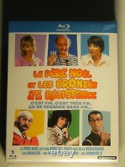 Box set of 5 Blu-rays: The Bronzés / Santa Claus Is a Stinker / Grandpa Is in the Game