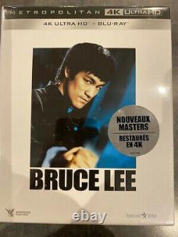 Bruce Lee 4 Films In Coffret Collector 4k Ultra Hd + Blu Ray Zone B