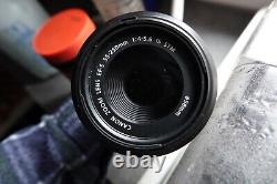 CANON 55-250 EFS IS 55-250MM with lens hood in like-new condition